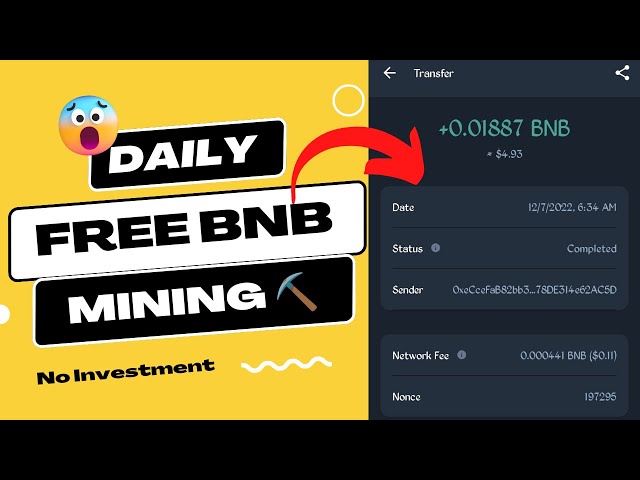 FREE BNB Mining Site In 2025 - Get Fast BNB CRYPTO Without Investment