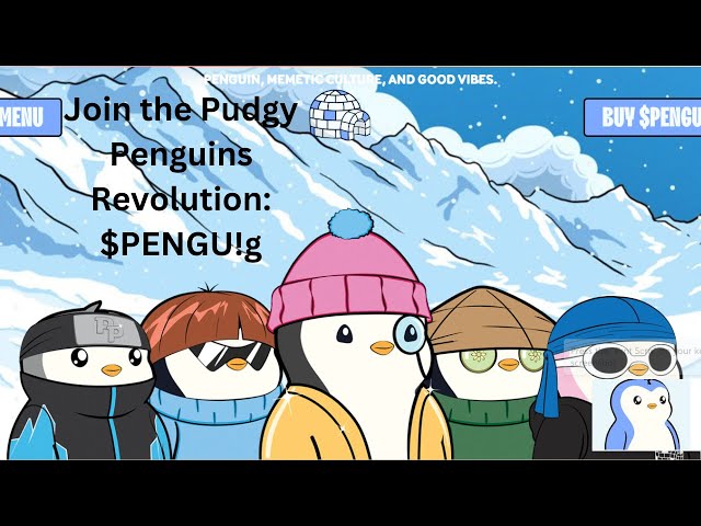 PENGU    AIRDROP - A BINANCE LISTED TOKEN.