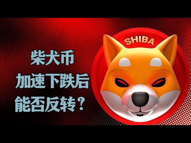 柴犬币 Shib币  比特币 BTC 区块链 加密货币 最新行情走势分析，柴犬币比特币加速下跌后，操作方向如何把握？