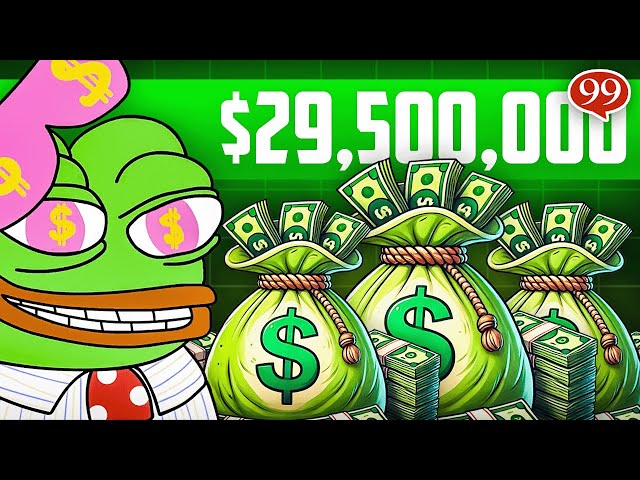 Wall Street Pepe, $29,500,000 모금 - 지금 구매할 수 있는 최고의 MEME 코인?!