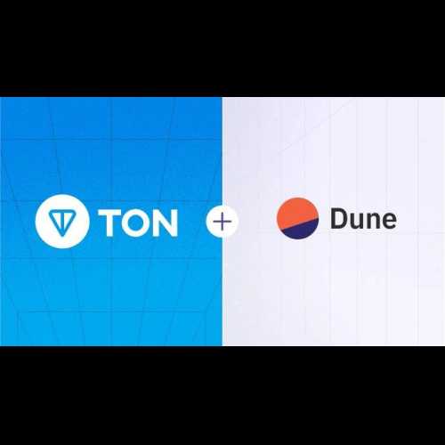 Dune 区块链数据洞察和分析平台集成 TON 区块链