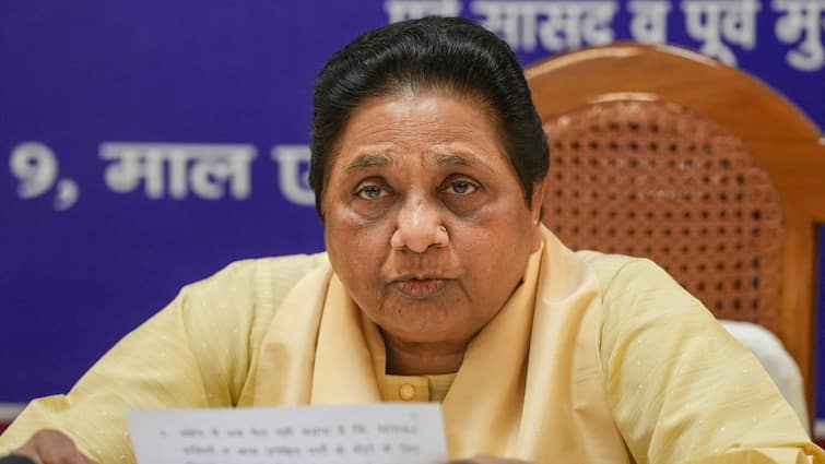 Mayawati hits out at BJP, Cong over disrespect to Ambedkar