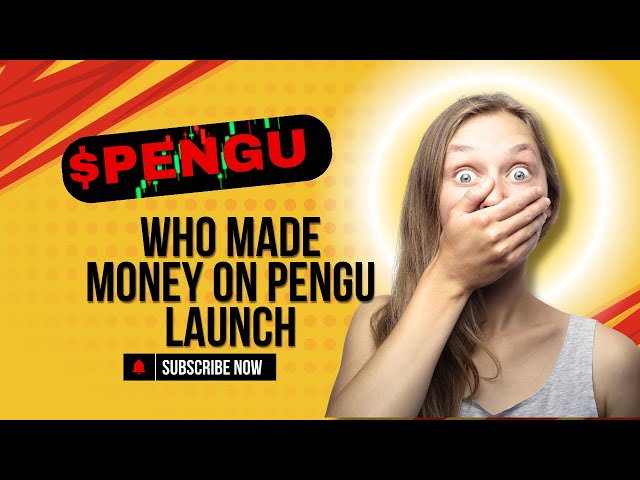 Who ACTUALLY made MONEY in $PENGU