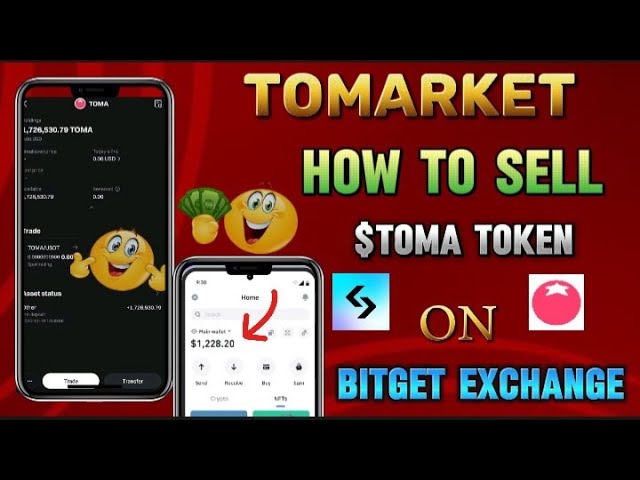 Bitget Exchange で TOMA トークンを販売する方法| TOMA トークンを USDT に販売 | TOMAトークンをUSDTに変換