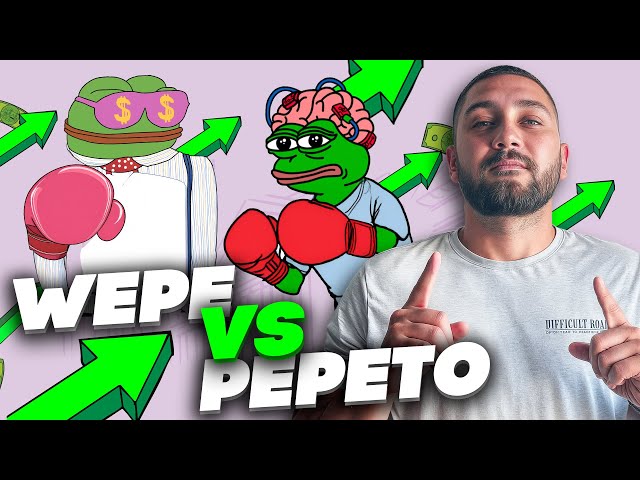 🔥 華爾街 Pepe 或 Pepeto ($PEPETO) ？全面的青蛙代幣比較