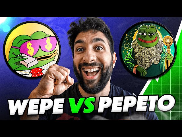 WALL STREET PEPE ($WEPE) CONTRE. PEPETO – LA CONFRONTATION ULTIME DES GRENOUILLES