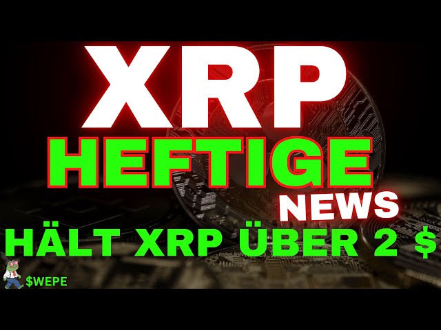 XRP Ripple NEWS / c'est pourquoi XRP NE plante PAS ! Le Token $WEPE va sur la lune !