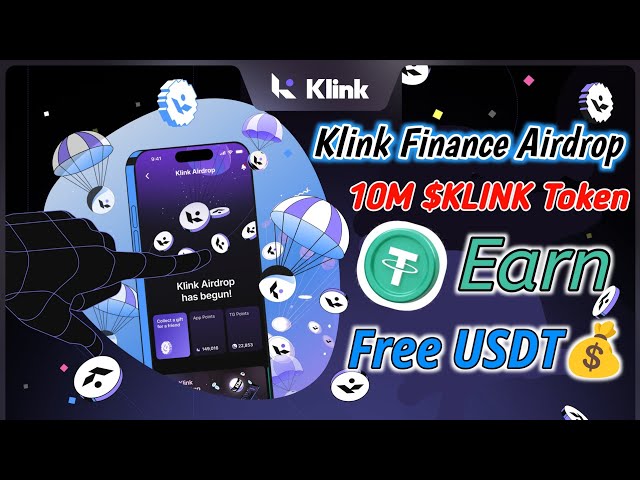 Klink Finance Airdrop – 10 Mio. $ KLINK-Token und kostenloses USDT verdienen ||