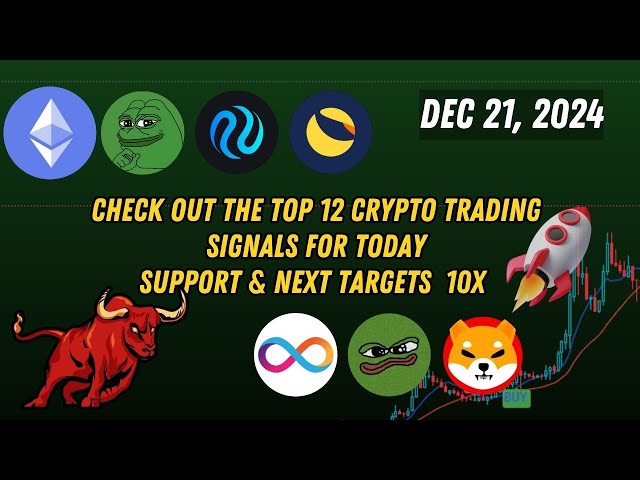 Heute Top 12 Krypto-Handelssignale 10x Strk Coin, BTC Coin, Op Coin, XVG Coin, Eth 21. Dezember 2024