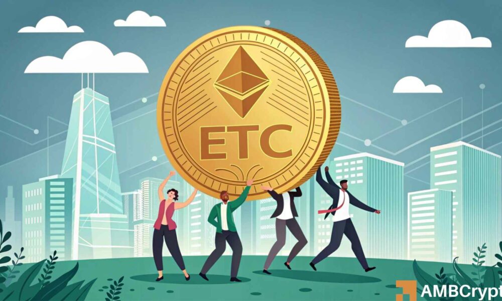 Prédiction de prix Ethereum Classic (ETC) : ETC prêt pour un rallye de 20 % alors que les taureaux dominent l'actif