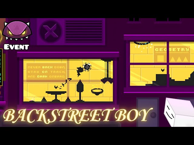 "Backstreet Boy" by Zoroa 100%(코인 포함) 이벤트 레벨 [Geometry Dash 2.2]