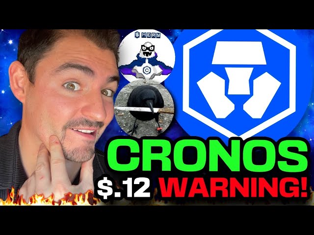 CRO Coin $.12 Cent WARNING! (Cronos Coin Can Hit $2 In 2025 If We See THIS!) Crypto.com NEWS!