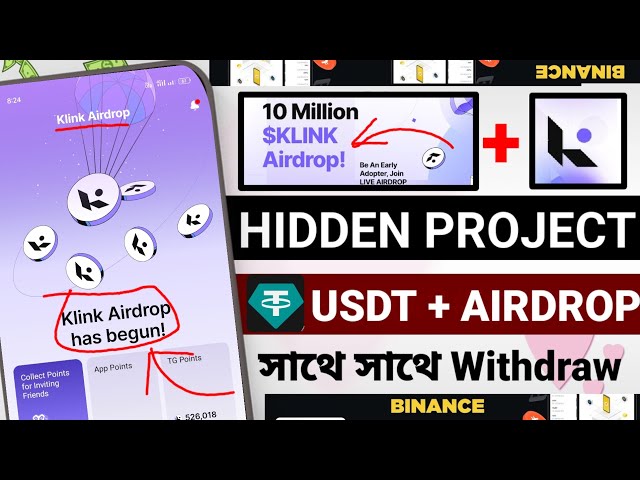 Klink Wallet Airdrop | 10M $KLINK Token + USDT Reward Pool | Withdrawal will be done immediately TGE Q1- 25