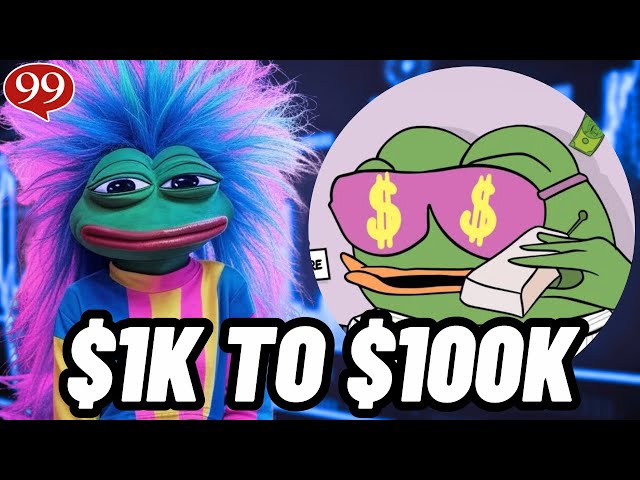 La pièce PEPE MEME de WALL STREET lève 34 millions de dollars - Prochain CRYPTO potentiel 100X ?!