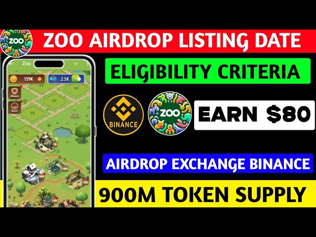 Zoo 空投賺 500 美元 USDT |上市日期 |資格標準 |動物園空投新更新