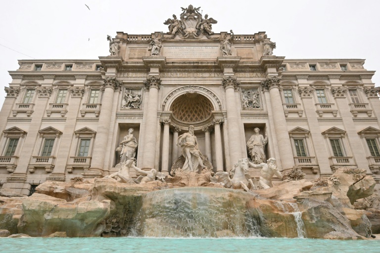 Rome's Trevi Fountain reopens after three-month clean-up, but visitor numbers capped