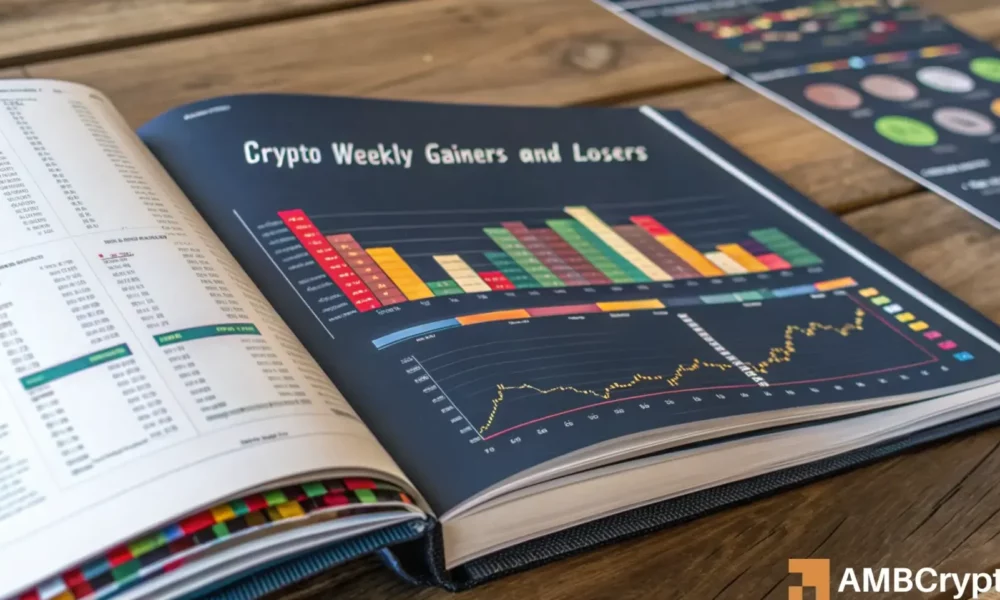 Revue du marché de la cryptographie de cette semaine : Movement (MOVE) a dominé les gagnants avec une hausse de 45,1 %, suivi de près par Hyperliquid (HYPE) et Bitget Token (BGB).