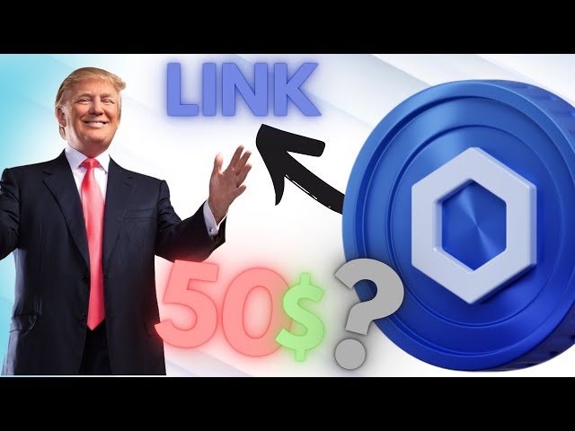 WILL THE LINK COIN THAT DONALD TRUMP HOLDS IN HIS PORTFOLIO BECOME 50$ DOLLARS?🚨 | LINK ANALYSIS