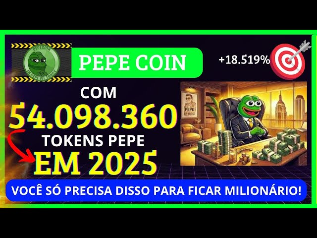 PEPE COIN 🚨URGENT🚨 YOU NEED 54,098,360 PEPE TOKENS