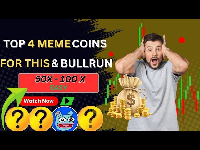 100 倍回報的前 4 個 Meme 幣 ||為了這。奔牛🚀 || #memecoin #btc #memetokens #altcoin