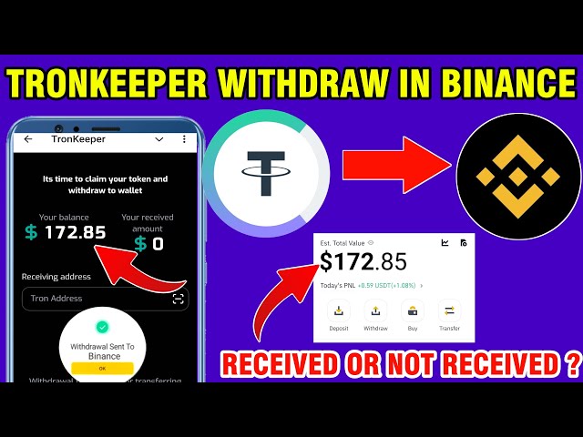 TronKeeper USDT 在币安提现 TronKeeper 挖矿机器人提现 | TronKeeper USDT 提现