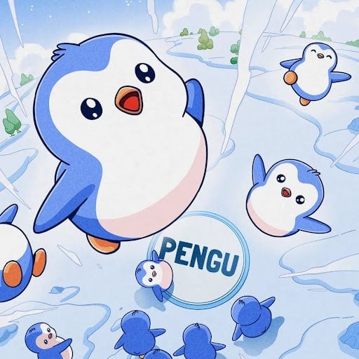 ずんぐりしたペンギン ($PENGU): 仮想通貨市場に波を起こす新しいミームコイン