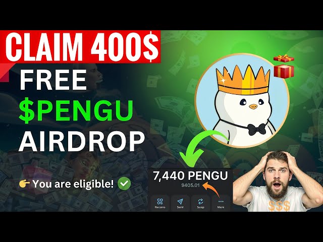 Processus de réclamation de largage aérien PENGU | Pengu Coin répertorié sur Binance | AirDrop surprise de pingouin