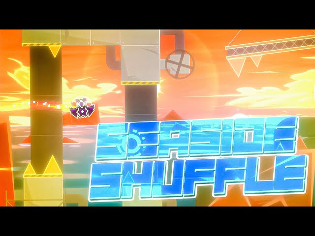 ShadowIan 等人的「SEASIDE SHUFFLE」[附硬幣] |幾何衝刺每日#1473