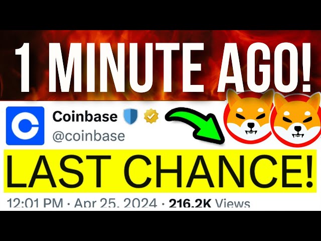 SHIBA INU COIN NEWS HEUTE – COINBASE KÜNDIGT AN, dass SHIBA 17 $ erreichen wird! -SHIB-NEWS HEUTE