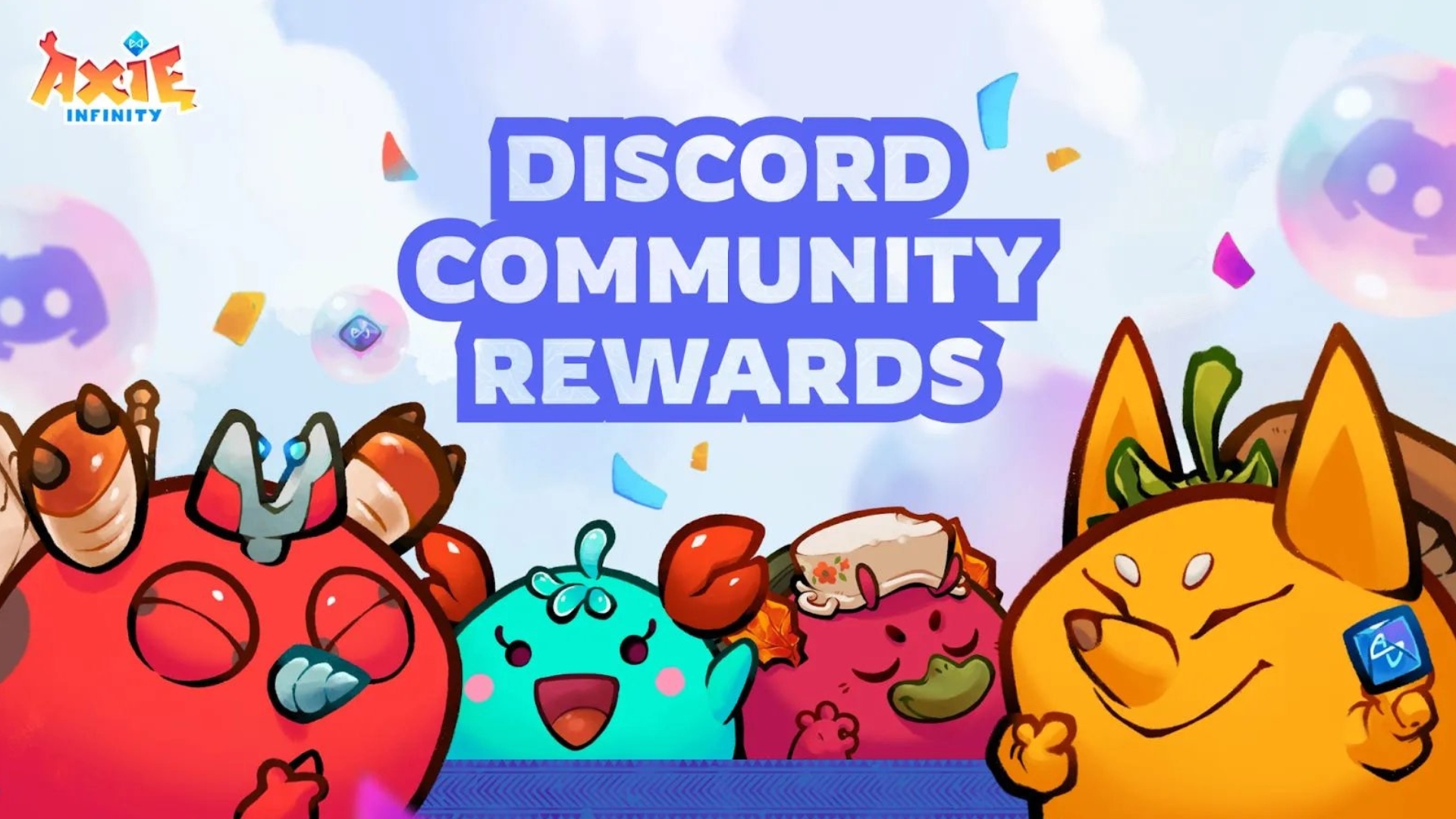 Axie Infinity présente le programme de récompenses de la communauté Discord pour reconnaître et récompenser les contributeurs actifs