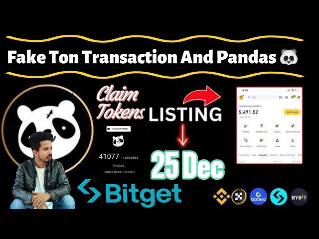 🔥Pandas Listing And Withdrawal Tokens Neelaky Free Ton Transaction 😜 !! Pandas New Update Today✅