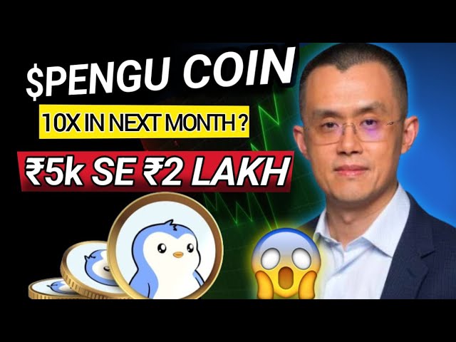 PENGU Next 100x Meme 代幣🔥| 100B 市值 | Pengu 代幣價格預測|