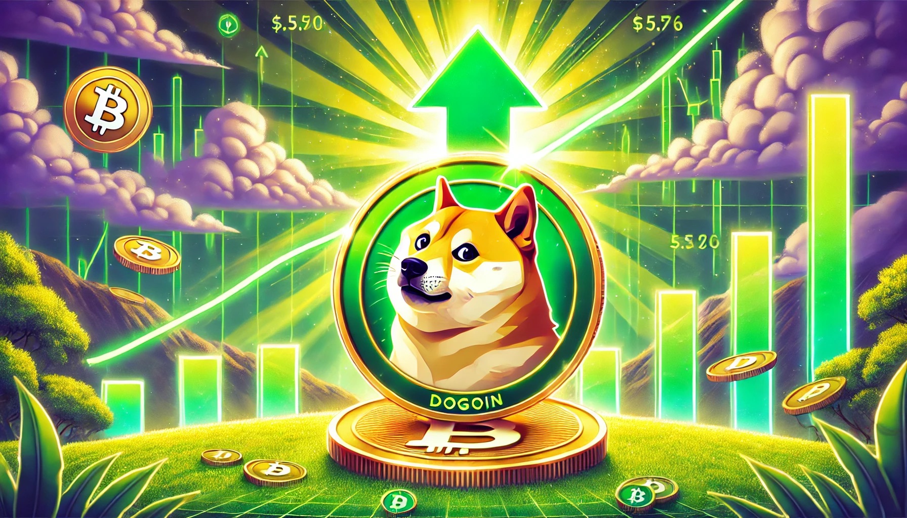 Dogecoin 가격을 $0.375 이상으로 이끄는 대칭 삼각형 - BeInCrypto