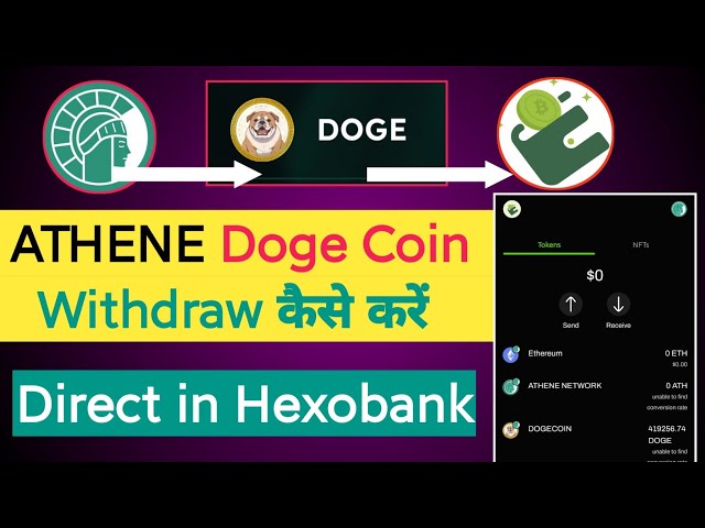 Athene Doge coin withdrawal to Hexobank process || Athene Network Doge coin withdrawal process