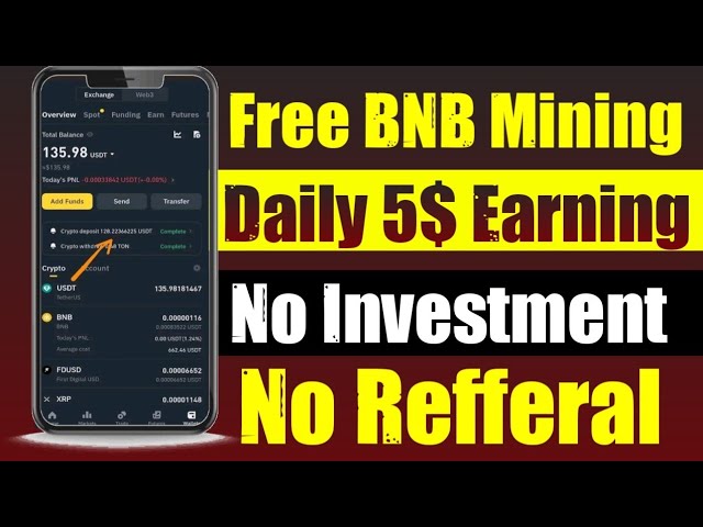 무료 BNB 채굴 출금 증명 | BNB 채굴 웹사이트 출금 증명 | BNB 출금 증명