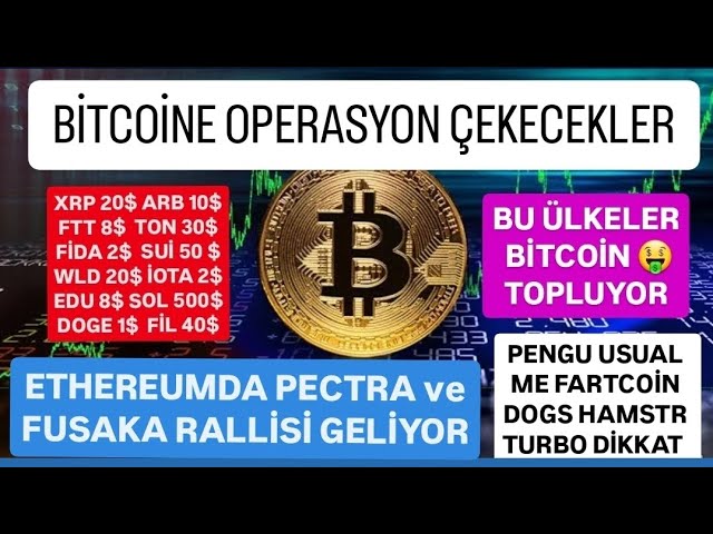 #ILS FONCTIONNERONT SUR BITCOIN🚨XRP SOL ARB DOGE Sİ FTT TON RALLY🚨PENGU MOI HABITUEL ETHEREUM ATTENTION