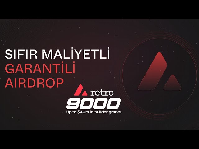 RETRO9000 - COÛT ZÉRO ET AIRDROP AVAX GARANTI