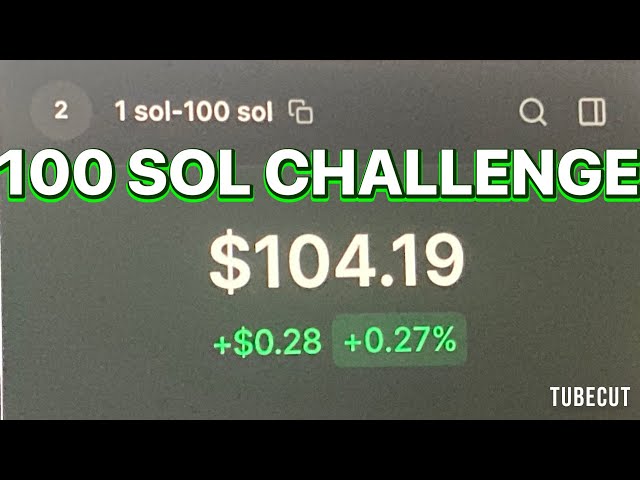 100일 안에 1 SOL에서 100 SOL로: Solana Meme 코인 챌린지! 🚀 | 1일차 - 팁 및 전략 💡