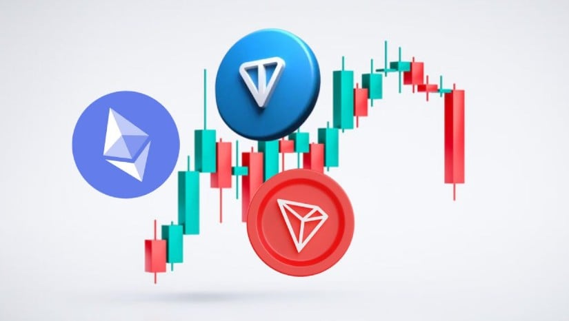 ETH, TON et TRX positionnés pour diriger le prochain grand rallye cryptographique