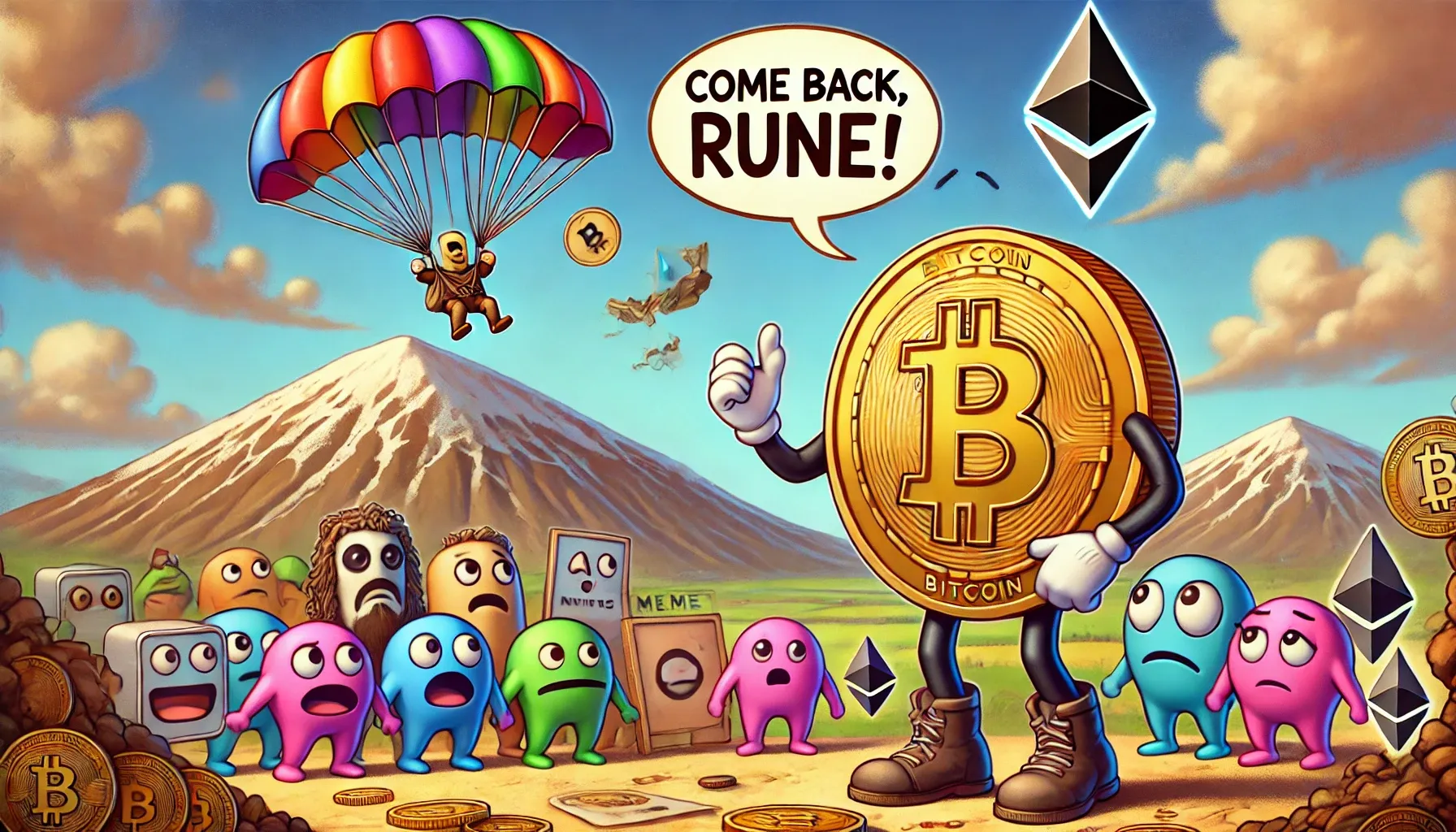 The Rise and Fall of Runes: A Tale of Innovation and Market Dynamics in the Bitcoin Ecosystem