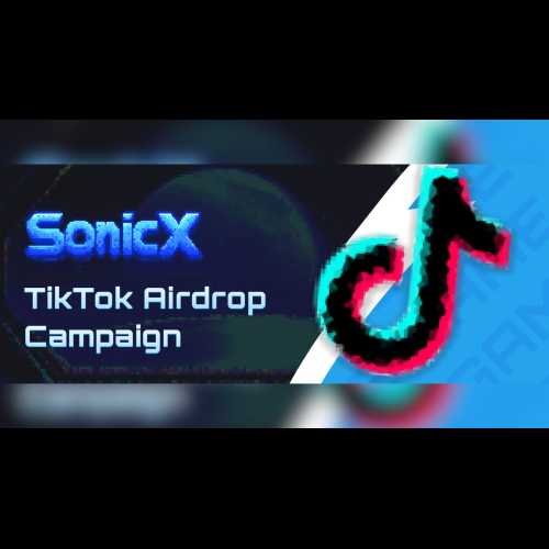 SonicX, 2025년 1월 $SONIC 토큰 에어드롭으로 TikTok 게이머에게 보상