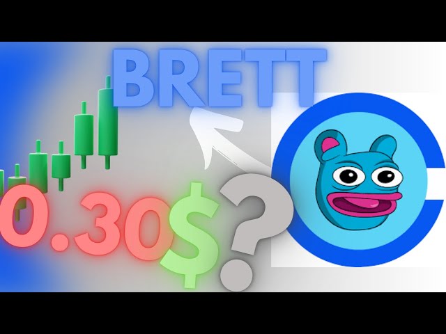 BRETT COIN AUGMENTERA-T-IL 3X ?🚨 | PRÉDICTION DU PRIX DU BRETT | ACTUALITÉS DE L'ANALYSE TECHNIQUE BRETT 2024