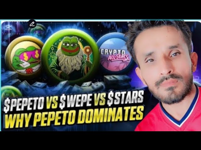 🔥 PEPETO VS CRYPTO -ALL STARS AND WALL STREET PEPE 🔥WHY PEPETO SHINE 💎