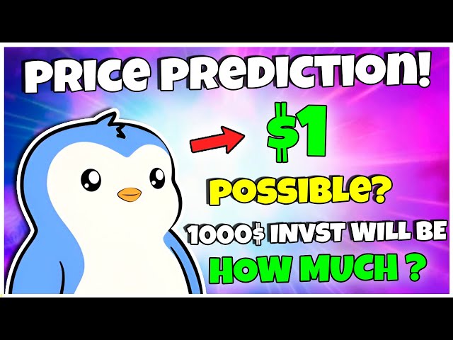 Pudgy Penguins (Pengu) Price Prediction 2025 - Can it Hit 1$? (Realistic Prediction)