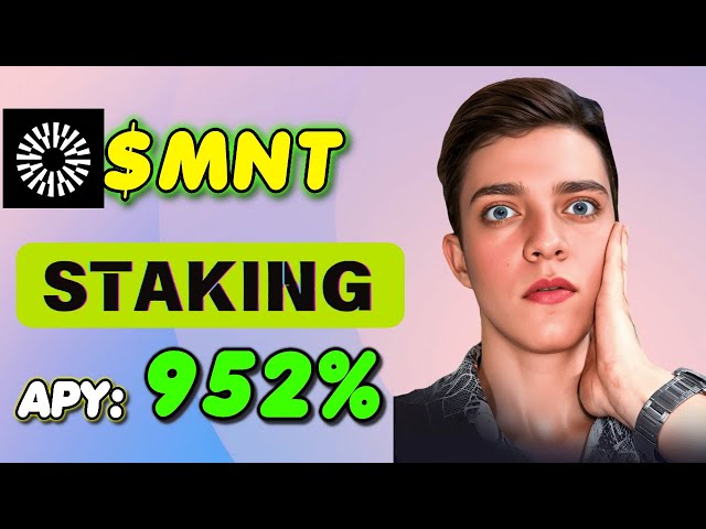 Staking MNT coin  Earn 952% income by Staking Mantle token