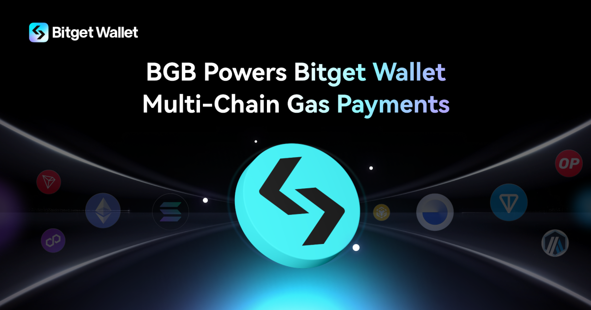 Bitget錢包整合BGB，透過GetGas進行多鏈Gas支付