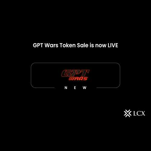 GPT WARS (GPTW) 토큰 판매가 이제 LCX에서 진행됩니다.