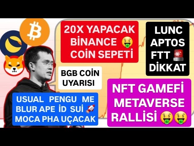 BINANCE COIN BASKET MACHT 20X🚨FTT LUNC APTOS AUFMERKSAMKEIT🚨USUAL PENGU ME BLUR APE MOCA SUİ PHA ID WIRD FLIEGEN