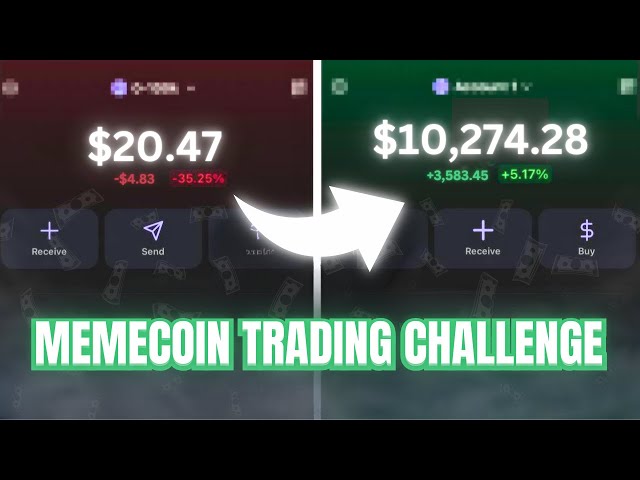 0,1 SOL IN 10.000 US-Dollar umwandeln. TRADING MEMECOINS EP. 4 (REALISTISCHE HANDELSHERAUSFORDERUNG)