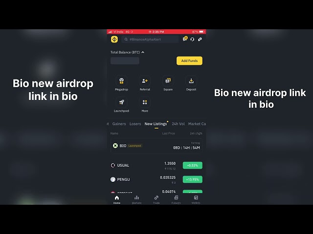 Free 1000 bio token link in bio open ang get 1000 bio token free